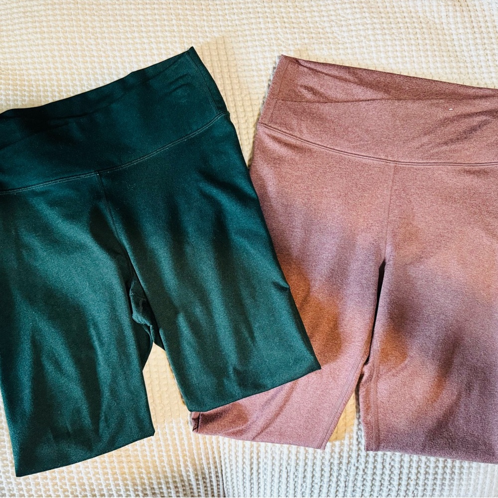 Old Navy extra high rise cloud comfort crossover waist leggings - 2 pairs!
